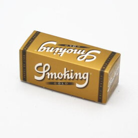 Smoking スモーキング ゴールド 手巻きタバコ用 巻紙 52ミリ 4m 手巻きタバコ ゴールド ロールペーパー 手巻きたばこ