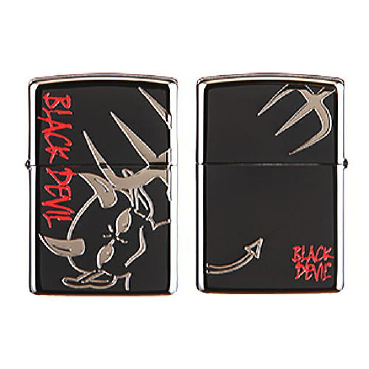 楽天市場】BLACK DEVIL ブラックデビル 黒ニッケル ブラック ZIPPO 