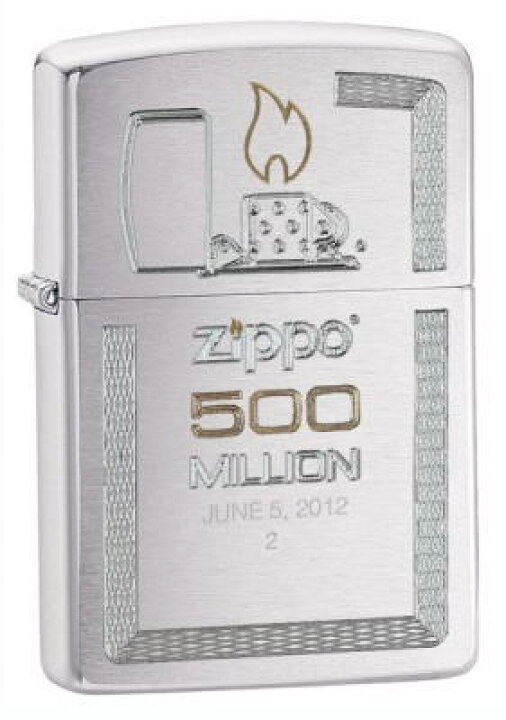 楽天市場】【送料無料】Zippo社5億個達成記念Zippo 通常版 シリアル 