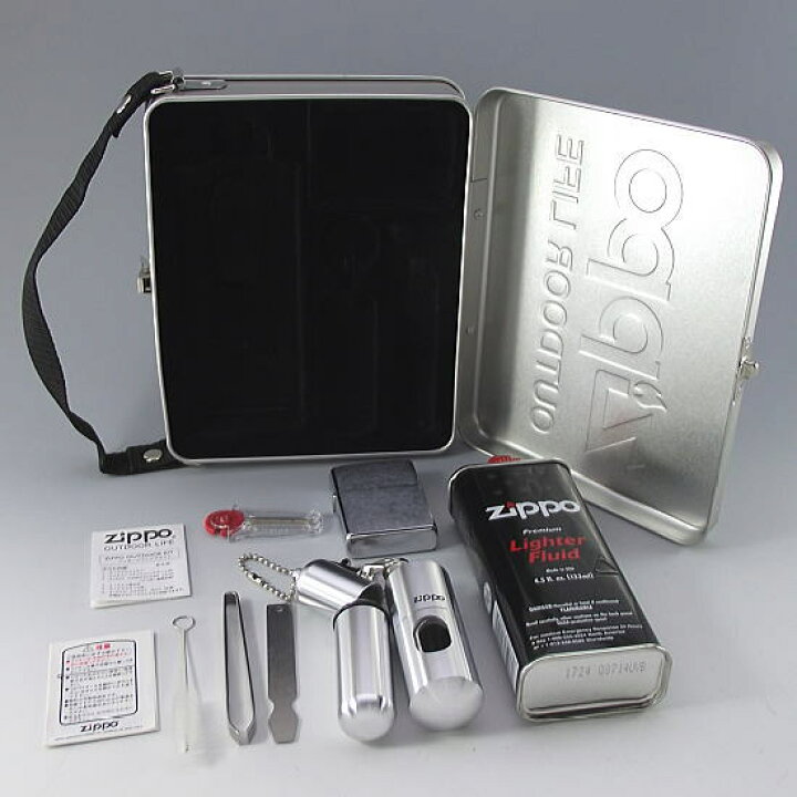 楽天市場】数量限定 ZIPPO アウトドアーキット レギュラージッポー 