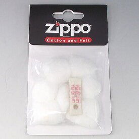 ZIPPO 純正 Cotton and Felt コットン アンド フェルト（裏面取替説明文付き）122110　綿/zippo ライター