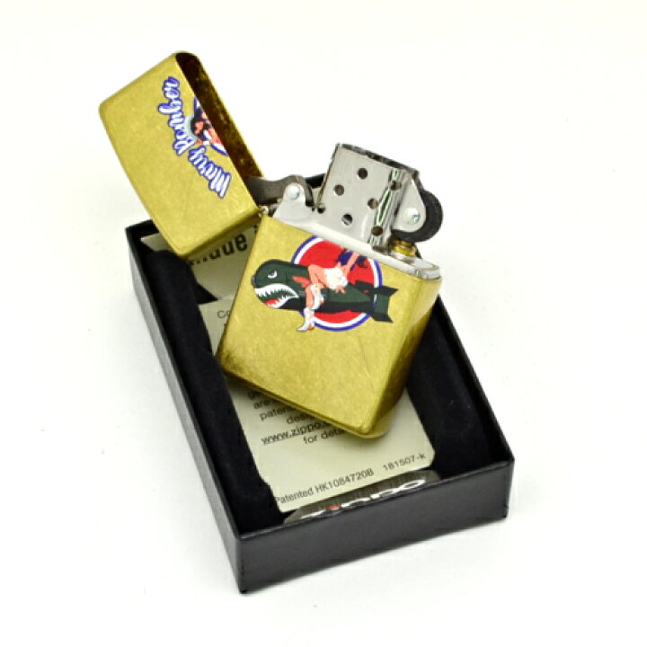 楽天市場】【US流通品】zippo ジッポー ガール MARY BOMBER Z48267 