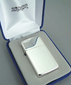 【送料無料おまけ付】純銀zippo スターリングシルバー925 #1500 スリムタイプ　ジッポー zippo ライター【smtb-s】【楽ギフ_包装選択】