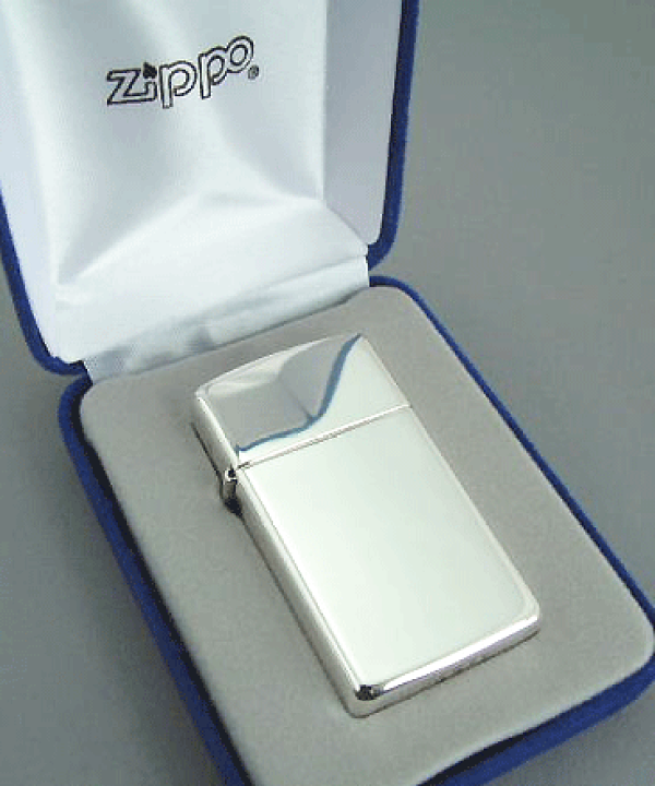 楽天市場】【送料無料おまけ付】純銀zippo スターリングシルバー925
