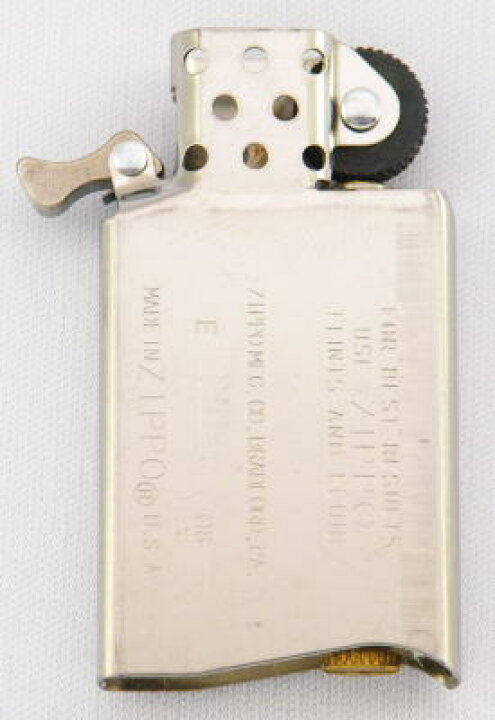 楽天市場】zippoジッポ パーツ スリム用 銀色インナー ジッポー 