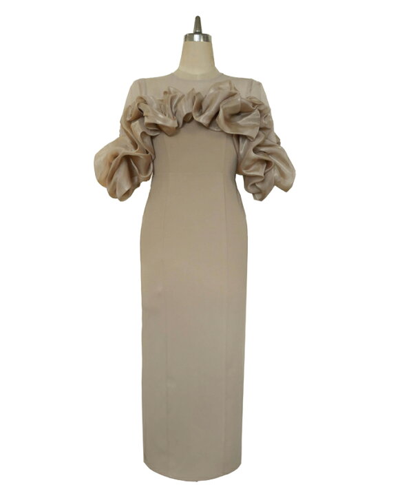 楽天市場】volume raffle dress パーティー ドレス ワンピース レース  