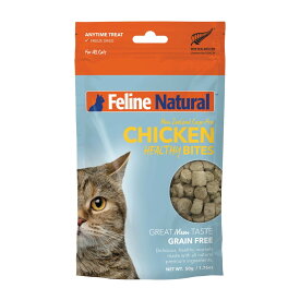 フィーラインナチュラル Feline Natural チキン・トリーツ 50g キャットフード ペットフード 猫用品 プレミアム 無添加 K9 ケーナイン 生肉 フリーズドライ 手作り ニュージーランド産 非加熱 生食