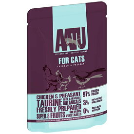 AATU（アートゥー） CAT チキン＆キジ 85g キャットフード ウエットフード 猫用 手作り