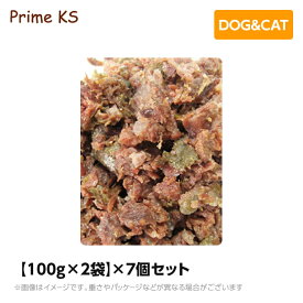 プライムケイズ 嵐山善兵衛　特選 馬御膳 【100g×2袋】×7個セット手作り 国産 無添加 トッピング（ペットフード 犬用品 猫用品）