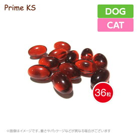 プライムケイズ　オメガ3えごまカプセルオイル 36粒手作り食 犬猫 国産 無添加（犬用品 猫用品）