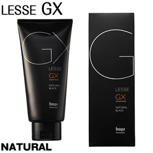 hoyu ホーユー レセ GX カラーリンス メンズ 白髪染め ナチュラルブラック<160g>