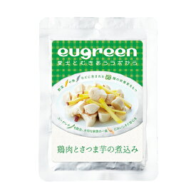 阪急ハロードッグ ユーグリーン お惣菜 鶏肉とサツマ芋の煮込み 100g （ドッグフード ウェットフード ユーグレナ ミドリムシ）