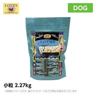ロータスグレインフリーフィッシュレシピ小粒2.27kg《穀物不使用低アレルギードッグフード》送料無料【グレインフリー】【RCP】10P28Mar14【HLS_DU】
