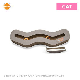 K&H Track n'Roll Cardboard Toy KH2201 トラックンロールカードボードトイ 猫用 ペット用 おもちゃ 爪とぎ つめとぎ 段ボール ダンボール