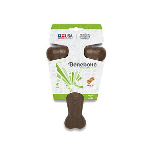 コンビ ベネボーン ウィッシュボーン ピーナツバター M(犬用おもちゃ 犬用玩具)