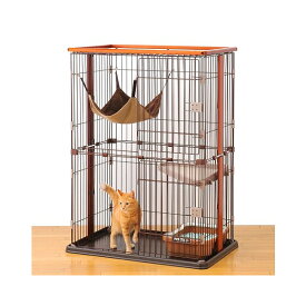 ボンビ ウッドワンサークル キャット2段タイプ