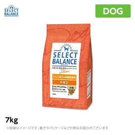 セレクトバランス スリムチキン 小粒 7kg ドッグフード 成犬 ダイエット 減量 肥満（1070210） （ペットフード ドライフード 成犬用ドッグフード 犬用品）