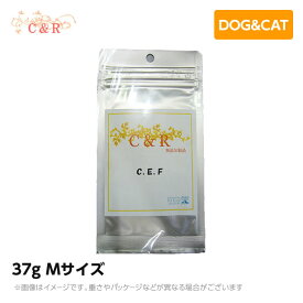 C＆R C.E.F Mサイズ 37g サプリ (旧SGJプロダクツ）（ペット サプリメント 犬用品）