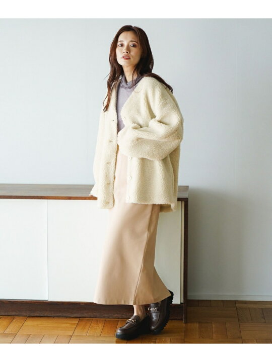 楽天市場】【SALE／50%OFF】(W)テディベアボアカーデ mysty woman 