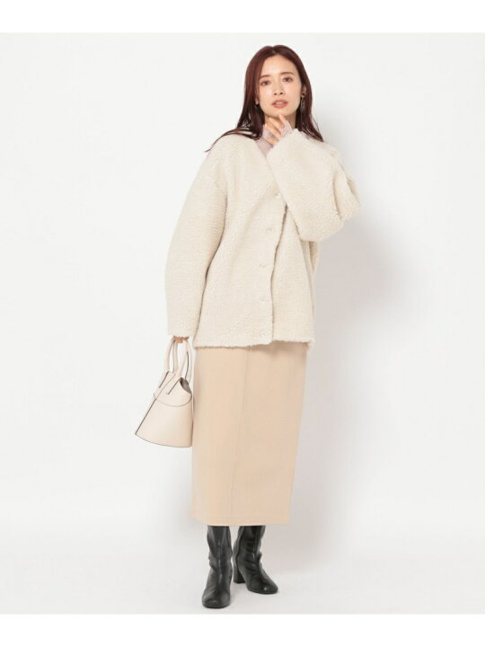 楽天市場】【SALE／50%OFF】(W)テディベアボアカーデ mysty woman 