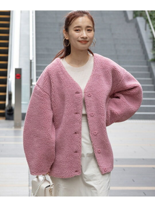 楽天市場】【SALE／50%OFF】(W)テディベアボアカーデ mysty woman 