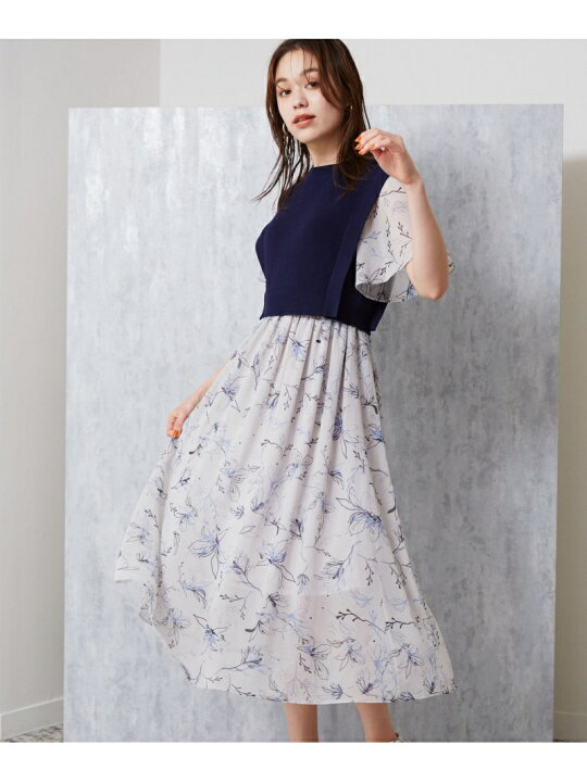 楽天市場】【SALE／50%OFF】(W)ニットベスト2PガラOPSS mysty woman 