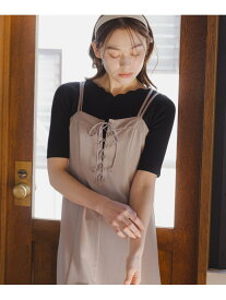 【SALE／20%OFF】スカラップネックニットプルオーバー mysty woman ミスティウーマン トップス ニット ブラック ベージュ ブルー【RBA_E】【送料無料】[Rakuten Fashion]