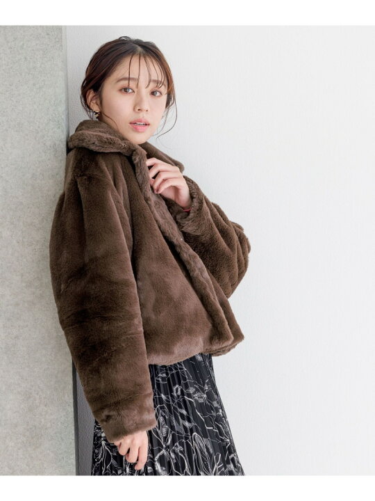 楽天市場】【SALE／40%OFF】ファーブルゾン mysty woman ミスティ 