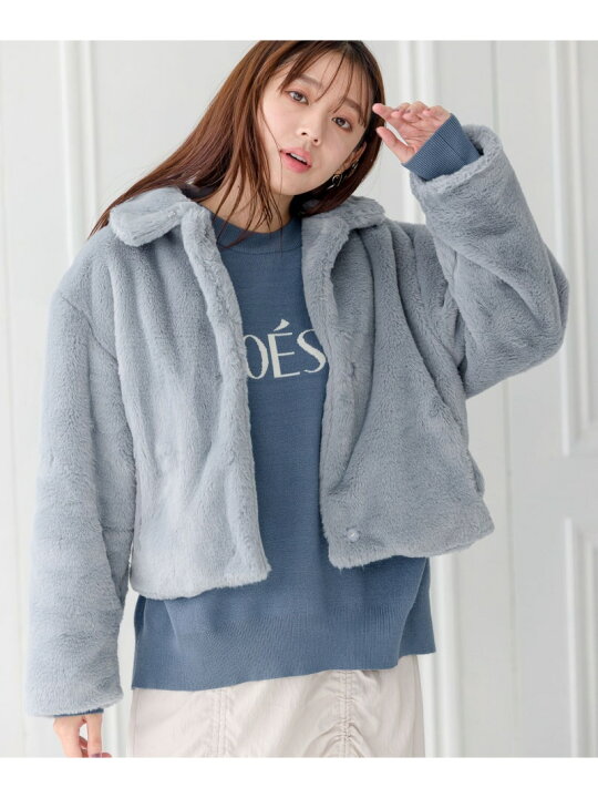 楽天市場】【SALE／40%OFF】ファーブルゾン mysty woman ミスティ 