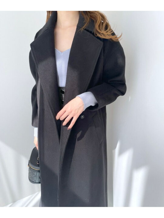 楽天市場】【SALE／50%OFF】ボリュームスリーブスリットロングコート 