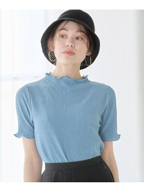 【SALE／20%OFF】(W)ヨウリュウプチハイPO mysty woman ミスティウーマン トップス その他のトップス ブラック ブルー ベージュ【RBA_E】[Rakuten Fashion]