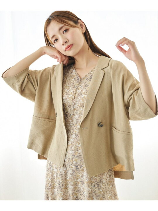 楽天市場】【SALE／10%OFF】Wボタンシャツジャケット mysty woman 