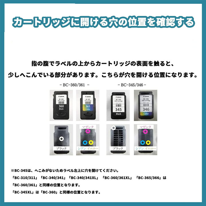楽天市場】キャノン 全機種対応詰め替えインク Canon補充用インク 