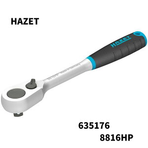 HAZET �n�[�b�g �z�t�}�� 3/8 �t�@�C���s�b�` ���`�F�b�g�n���h�� ���o�[�V�u�����`�F�b�g �N�����o�i�W�E���| �N�������b�L 635176 8816HP