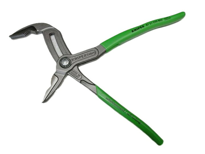 楽天市場】限定カラー KNIPEX クニペックス 8751-250 B02 250mm コブラ 