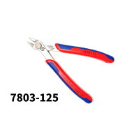 KNIPEX Electronic クニペックス 7803-125 Super Knips 125mm エレクトロニクス プライヤー ワイヤー 精…