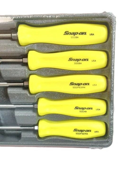 楽天市場】Snap-on スナップオン スクリュードライバーセット 