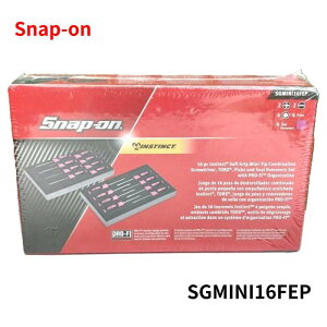 Snap-on �X�i�b�v�I�� �\�t�g�O���b�v �~�j�`�b�v �R���r�l�[�V�����h���C�o�[ �V�[�������[�o�[�Z�b�g SGMINI16FEP�@16�� �s���N