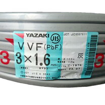 楽天市場】vvf 1.6 3芯 100mの通販