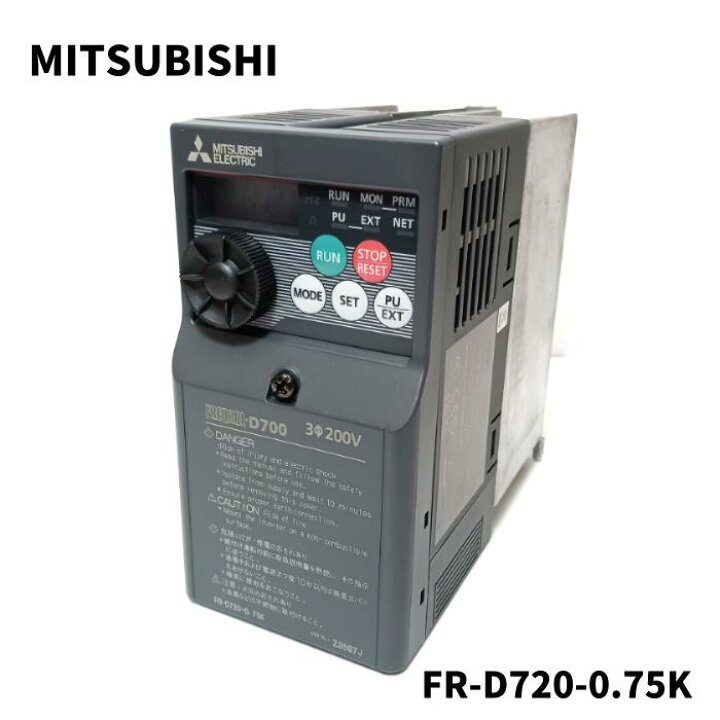 楽天市場】【未使用品】 MITSUBISHI ミツビシ 小形インバータ FR-D720 