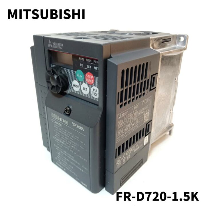 楽天市場】【未使用品】 MITSUBISHI ミツビシ 小形インバータ FR-D720 