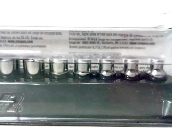 楽天市場】【未使用品】 Snap-on スナップオン 1/4 (mm) 12pc シャロー 