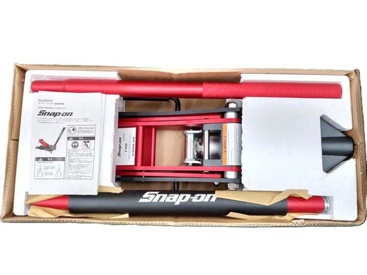 楽天市場】Snap-on スナップオン 2t アルミジャッキ ALJACK2T 超軽量 