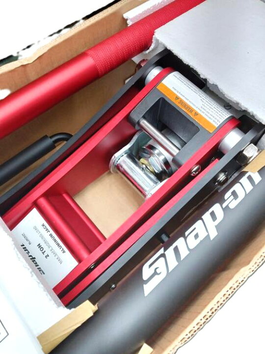 楽天市場】Snap-on スナップオン 2t アルミジャッキ ALJACK2T 超軽量 