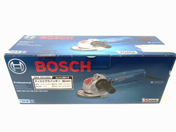 楽天市場】【未使用品】 BOSCH ボッシュ ディスクグラインダー X-LOCK 