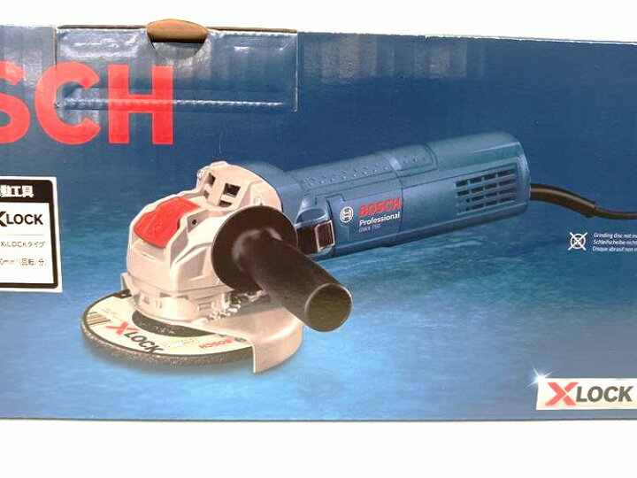 楽天市場】【未使用品】 BOSCH ボッシュ ディスクグラインダー X-LOCK 