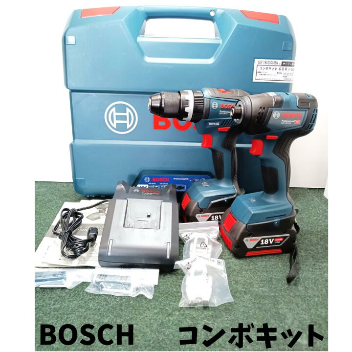 楽天市場】【未使用品】 BOSCH ボッシュ コンボキット コードレス 