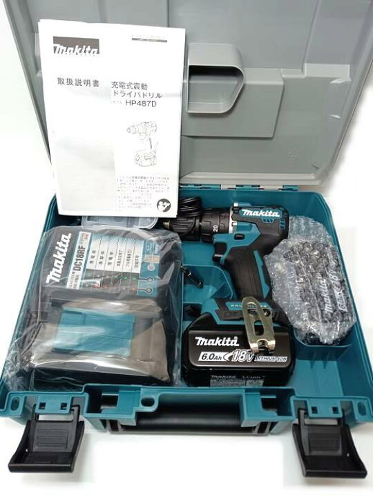 楽天市場】【未使用品】 Makita マキタ 18V 充電式震動ドライバドリル 