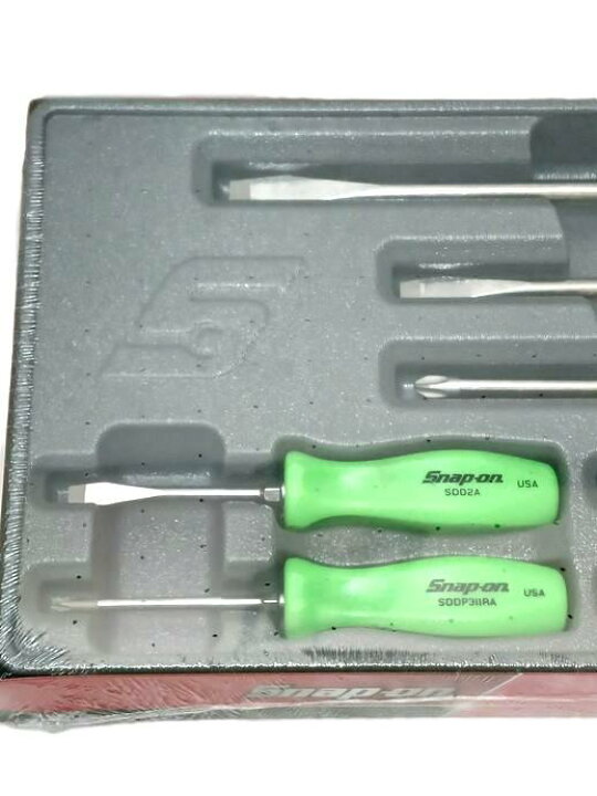 楽天市場】Snap-on スナップオン スクリュードライバーセット SDDX70AG  