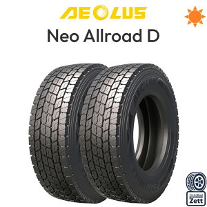 �y���������z�y2024�N�����z225/80R17.5 123/122L �g���b�N�^�C��2�{�Z�b�g �V�i AEOLUS Neo Allrosds D �g���b�N�p�^�C�� �T�}�[�^�C�� 2�{ 17.5�C���` (225/80r17.5 225/80/17.5 225-80-17.5)